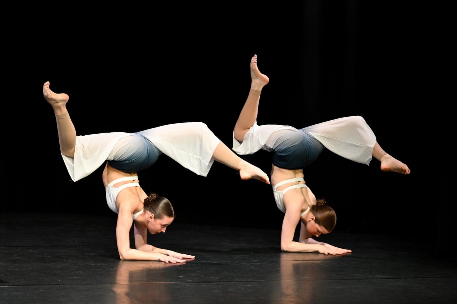 Acro class at Amelia K Academy