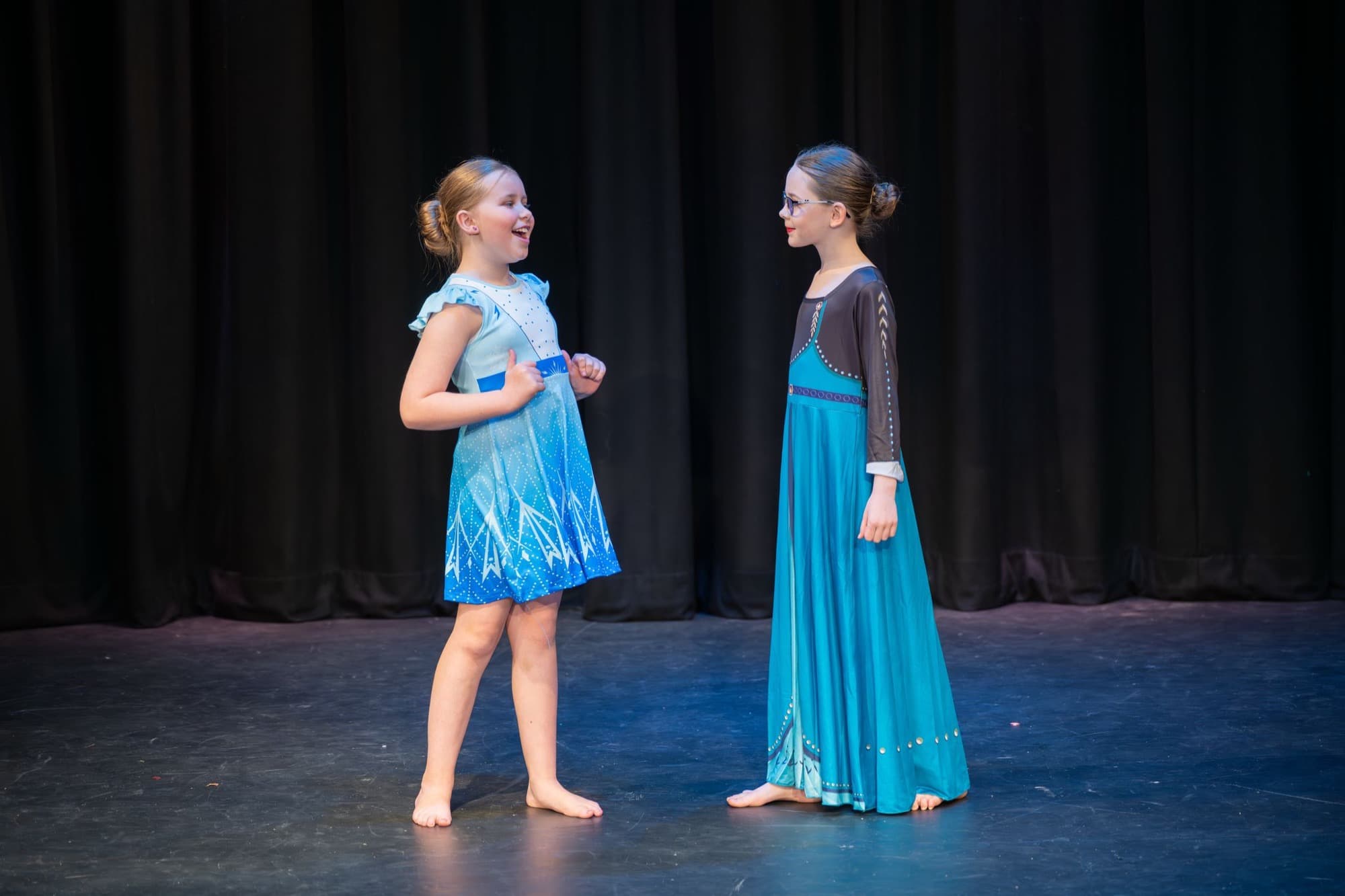 Musical Theatre class at Amelia K Academy