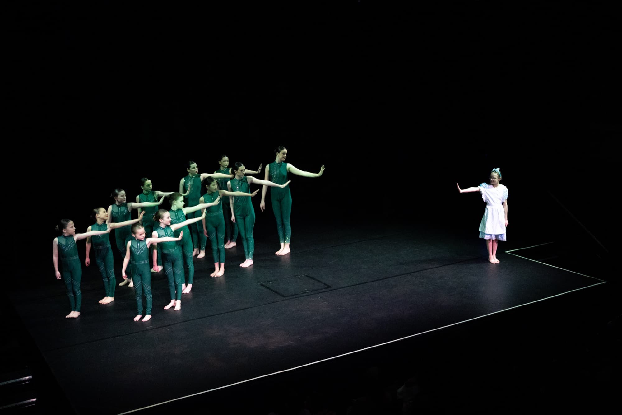 Theatre Company members performing a scene from the AKA Musical